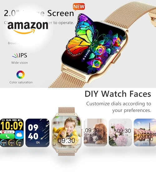 Fitness Tracker Watch — Smartwatches, ZOSKVEE