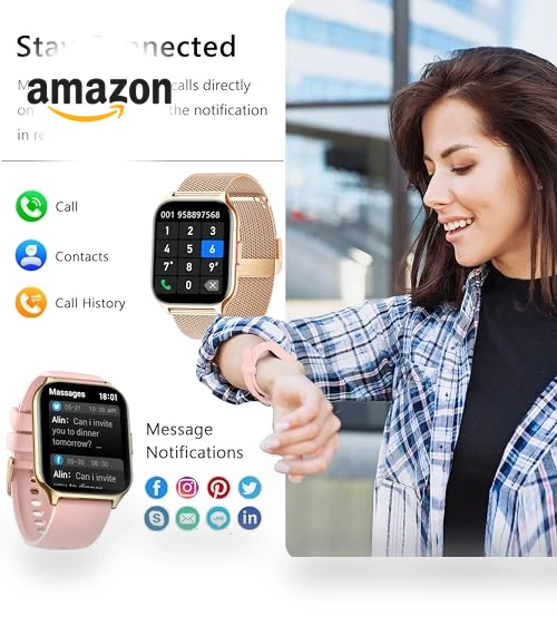 Fitness Tracker Watch — Smartwatches, ZOSKVEE