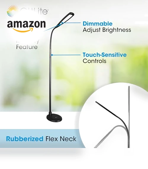 Flex LED Floor Lamp — Standing Lights, OttLite