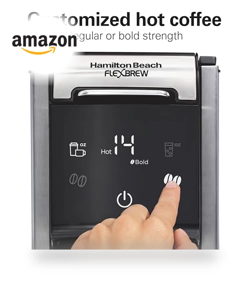 FlexBrew Advanced 4-in-1 Single Serve Hot & Iced Coffee Maker — Coffee Makers, Hamilton Beach