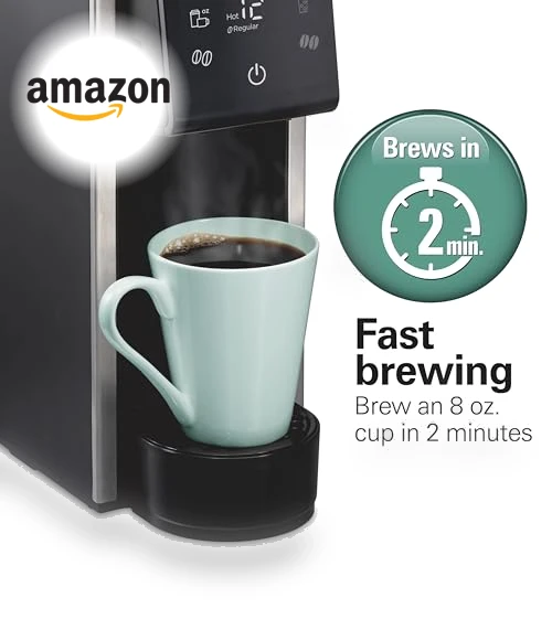 FlexBrew Advanced 4-in-1 Single Serve Hot & Iced Coffee Maker — Coffee Makers, Hamilton Beach
