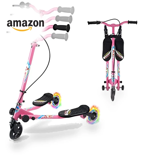 Foldable Wiggle Kick Scooter — Ride-On Toys, AODI