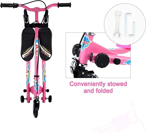 Foldable Wiggle Kick Scooter, AODI