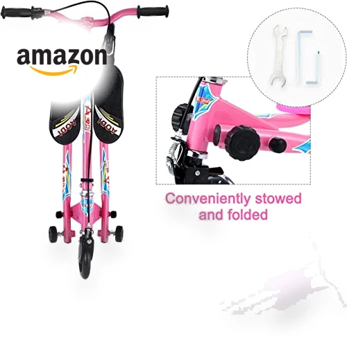 Foldable Wiggle Kick Scooter — Ride-On Toys, AODI