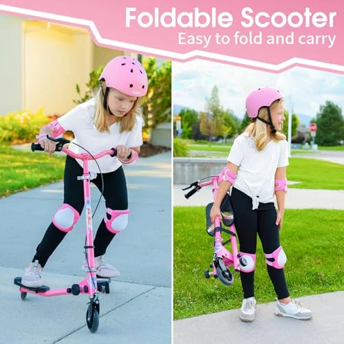 Foldable Wiggle Kick Scooter, AODI