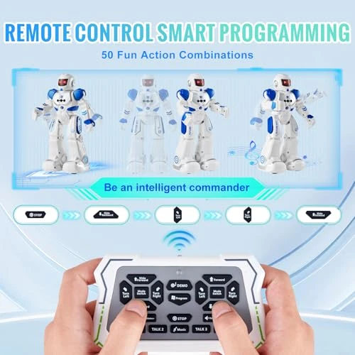 Gesture Sensing Programmable Remote Control Smart Robot, VEVOR