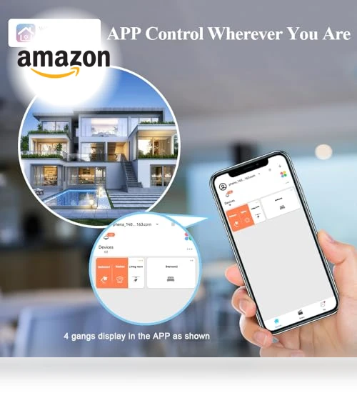 LCD Smart Light Switch — Smart Home Modules, LANBON