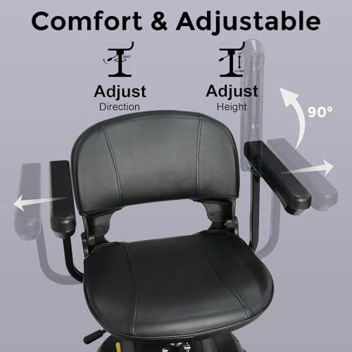 Foldable 4-Wheel Electric Mobility Scooter — Electric Scooter, MOVEMAGIC