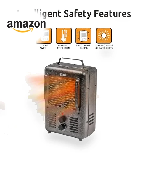 Portable Milkhouse Style Utility Space Heater — Portable Heating Solutions, EZ-HEAT