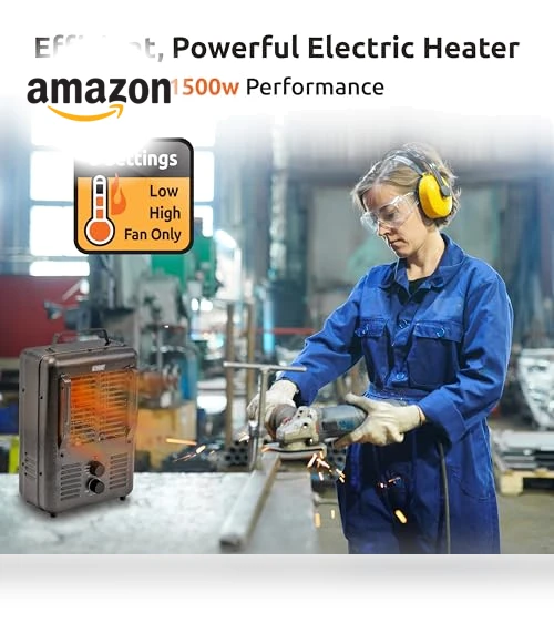 Portable Milkhouse Style Utility Space Heater — Portable Heating Solutions, EZ-HEAT