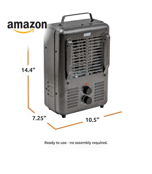 Portable Milkhouse Style Utility Space Heater — Portable Heating Solutions, EZ-HEAT