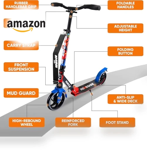 Renegade Kick Scooter — Push Scooters, Hurtle