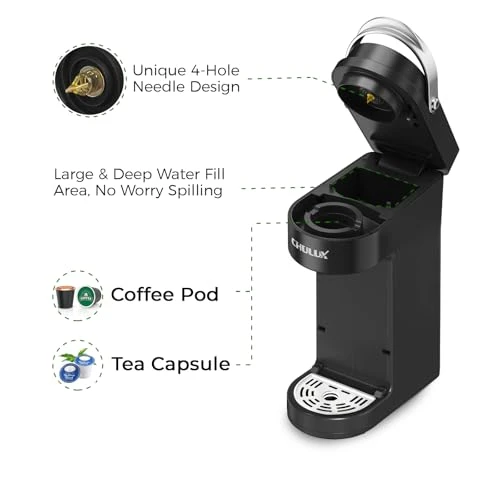 Slim Single Serve Coffee Maker — Coffee Maker, CHULUX