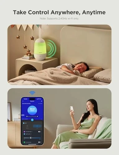 Smart Cool Mist Air Humidifier, GoveeLife
