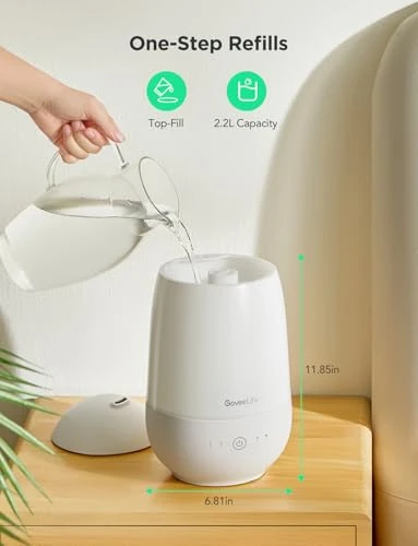 Smart Cool Mist Air Humidifier, GoveeLife