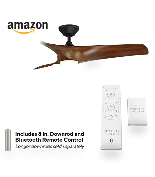 Smart Indoor and Outdoor Ceiling Fan with LED Light Kit — Ceiling Fan Lighting Solutions, Modern Forms