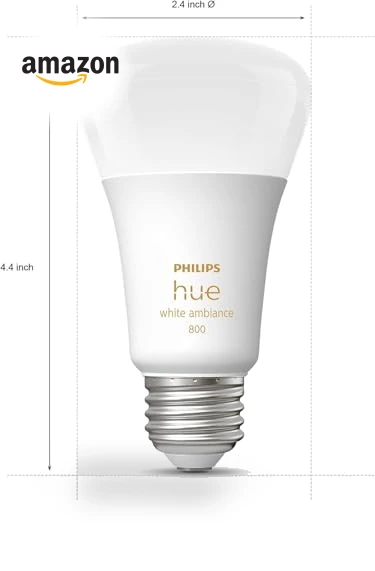 Smart LED Bulb - White Ambiance — LED, Philips Hue