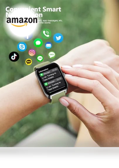 Smart Watch with Health Monitoring — Smartwatches