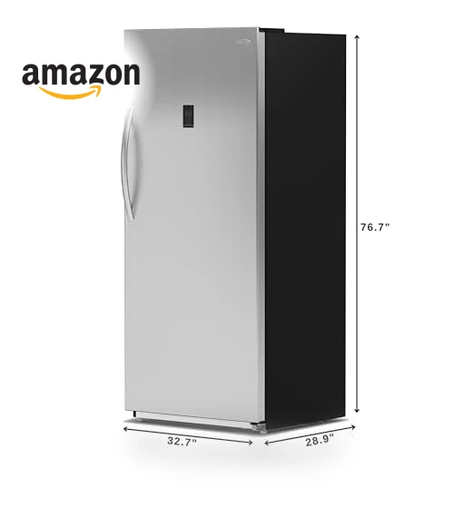 Upright Convertible Freezer/Refrigerator — Mini Fridges, KoolMore