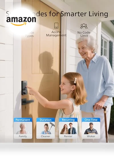 WiFi Deadbolt Smart Lock with Handle — Smart Home Hubs & Controllers, Philips