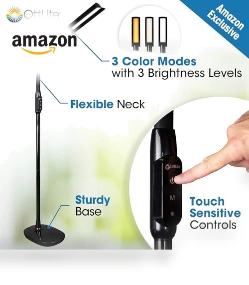 WingShade LED Floor Lamp — Standing Lights, OttLite