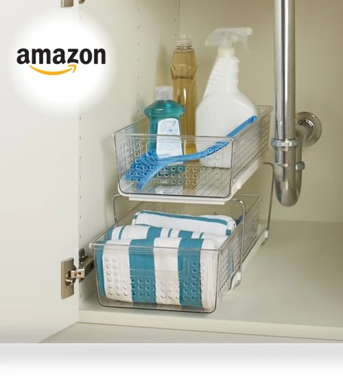 2 Tier Organizer — Storage Solutions, madesmart