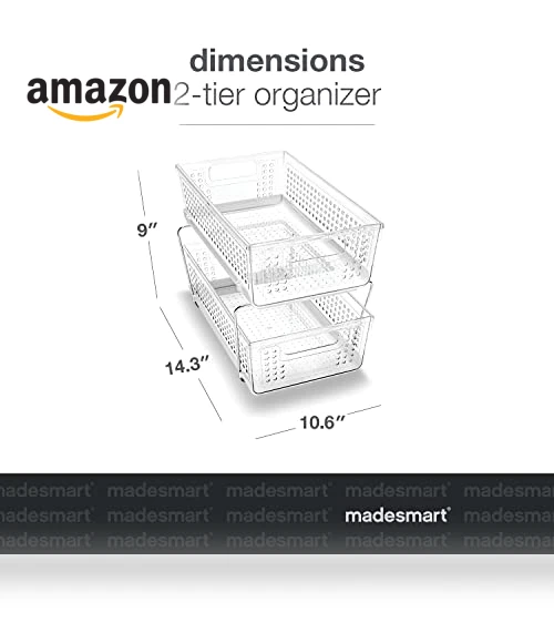 2 Tier Organizer — Storage Solutions, madesmart