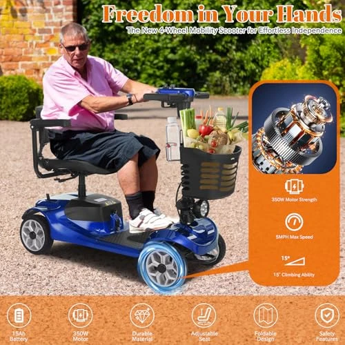 4-Wheel Mobility Scooter, Mbxcooter