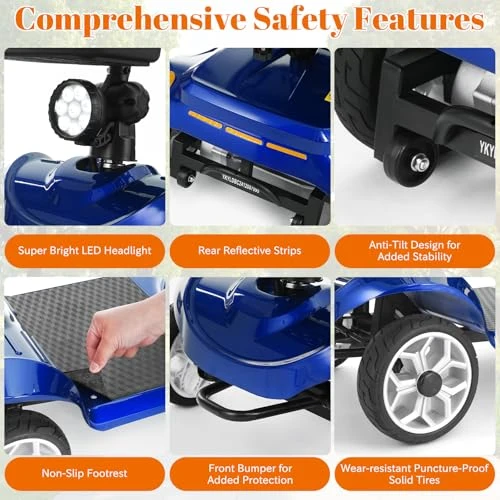 4-Wheel Mobility Scooter, Mbxcooter