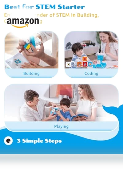Coding Toy for Kids — Construction Kits, Whalesbot