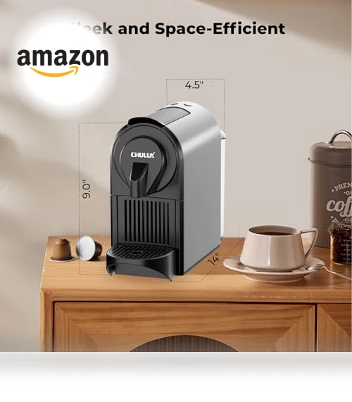 Compact Espresso Machine — Coffee & Espresso Combos, CHULUX
