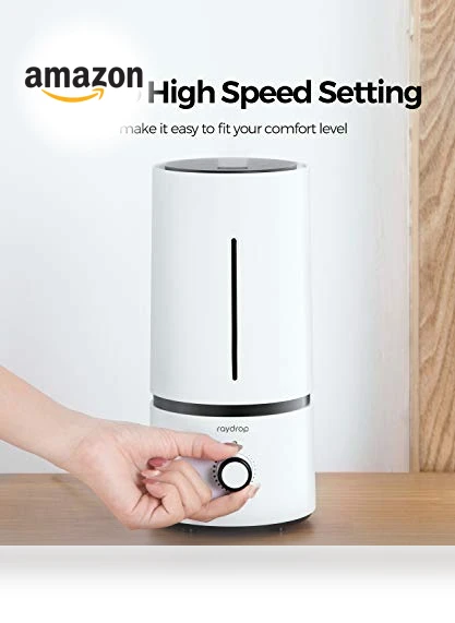 Cool Mist Humidifier — Air Moisturizers, raydrop
