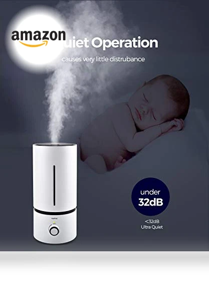 Cool Mist Humidifier — Air Moisturizers, raydrop