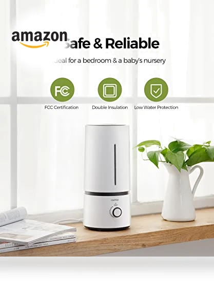 Cool Mist Humidifier — Air Moisturizers, raydrop