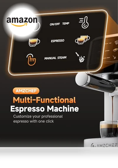 Espresso Machine — Coffee & Espresso Combos, AMZCHEF