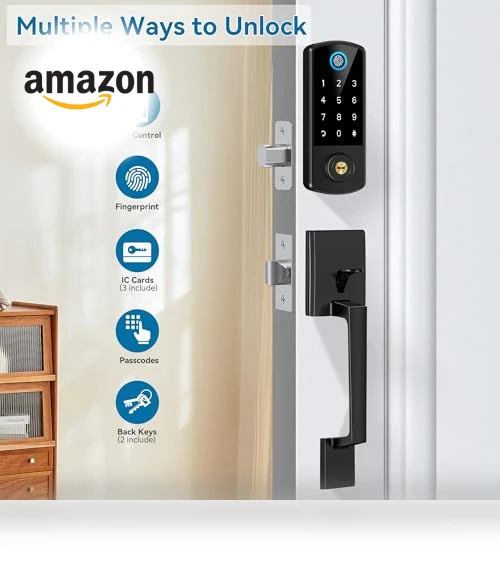 Fingerprint Smart Door Lock — Smart Home Security, BEBASIA