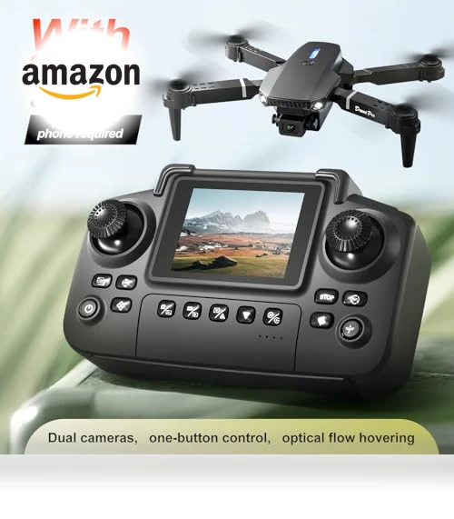Foldable Mini Drone with Screen Controller — Drones, elecci