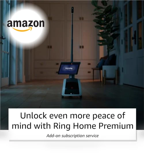 Household robot for home monitoring — Smart Home Security, Amazon