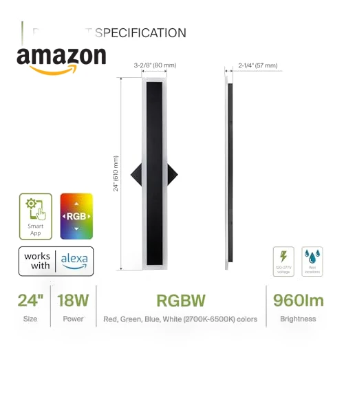 LED Wall Mount Light Fixture — Wall Lighting, ASD
