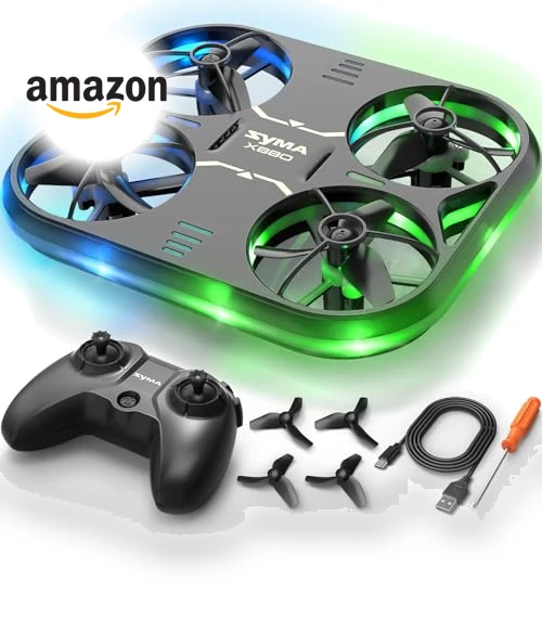 Mini Drone Helicopter with LED Lights — Drones, Syma