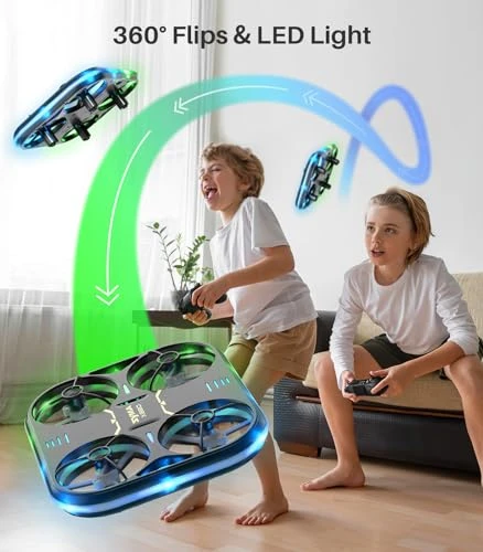 Mini Drone Helicopter with LED Lights, Syma
