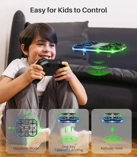 Mini Drone Helicopter with LED Lights, Syma