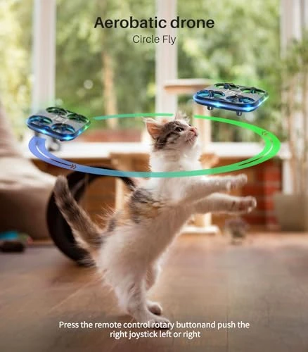 Mini Drone Helicopter with LED Lights, Syma