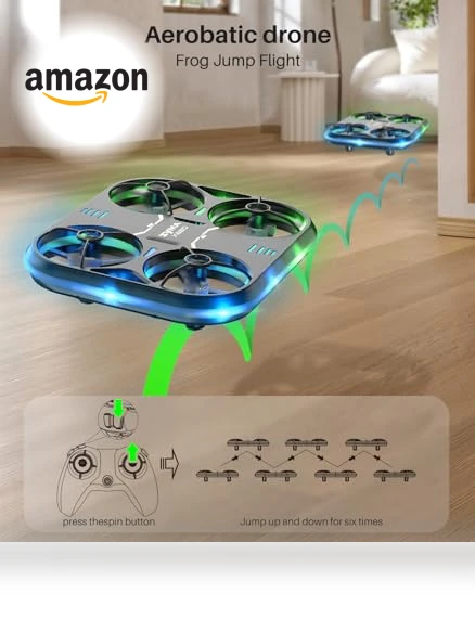 Mini Drone Helicopter with LED Lights — Drones, Syma