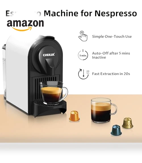 Mini Espresso Maker for Nespresso Original Capsule — Coffee & Espresso Combos, CHULUX