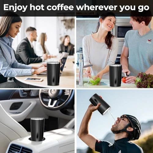 Mini Single Serve Coffee Maker Brewer, Havato