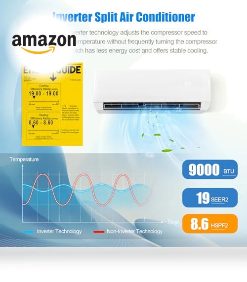 Mini Split Air Conditioner & Heater — Cooling Solutions, DORTALA