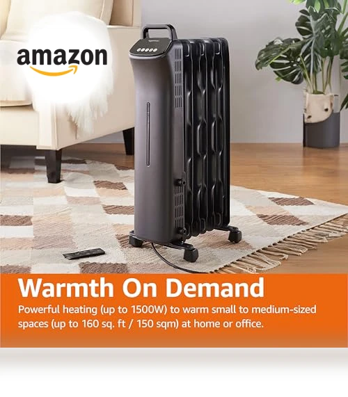 Portable Radiator Heater — Portable Heating Solutions, Amazon Basics