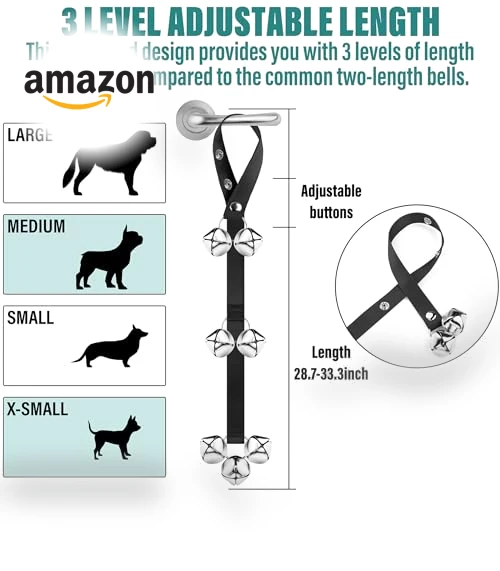 Premium Quality Training Potty Dog Bells — Doorbells, JODGERUN