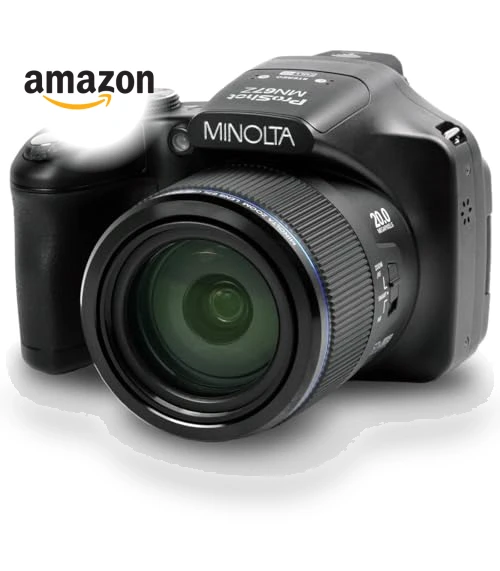 Pro Shot 20MP Digital Camera — Compact Digital Cameras, Minolta